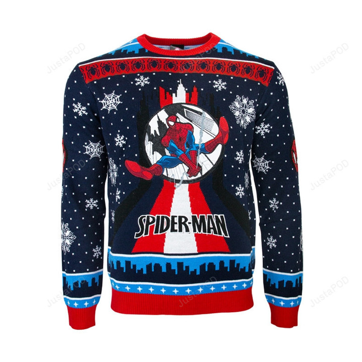 Spider Man Ugly Christmas Sweater