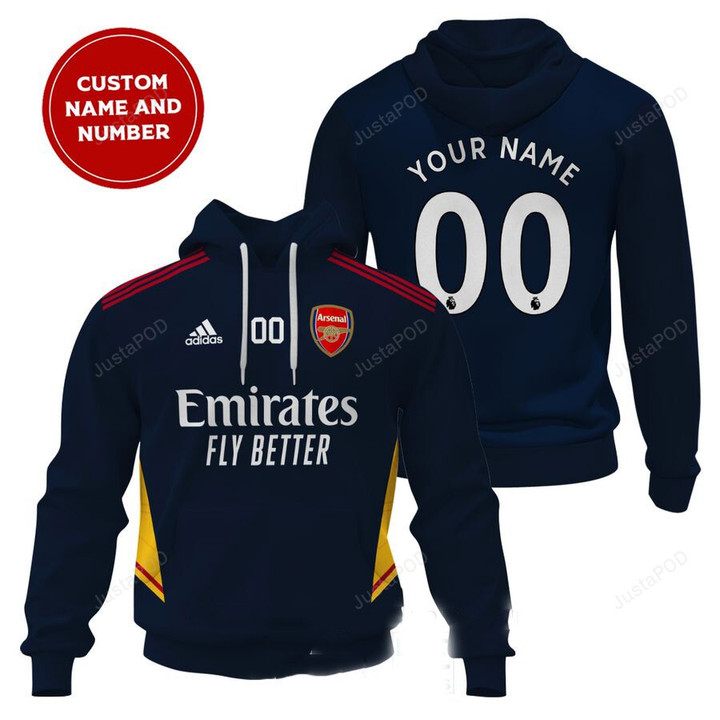 Personalized Arsenal Emirates Fly Better 3d All Over Print Hoodie, Zip-Up Hoodie