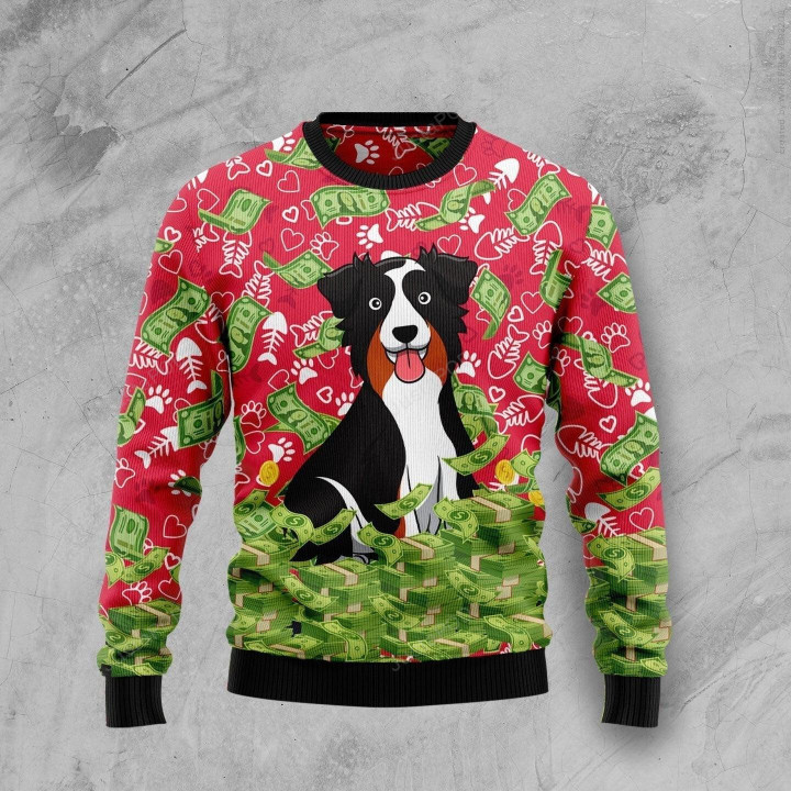 I Work Hard So That My Dog Can Have A Better Life Ugly Christmas Sweater , I Work Hard So That My Dog Can Have A Better Life 3D All Over Printed Sweater