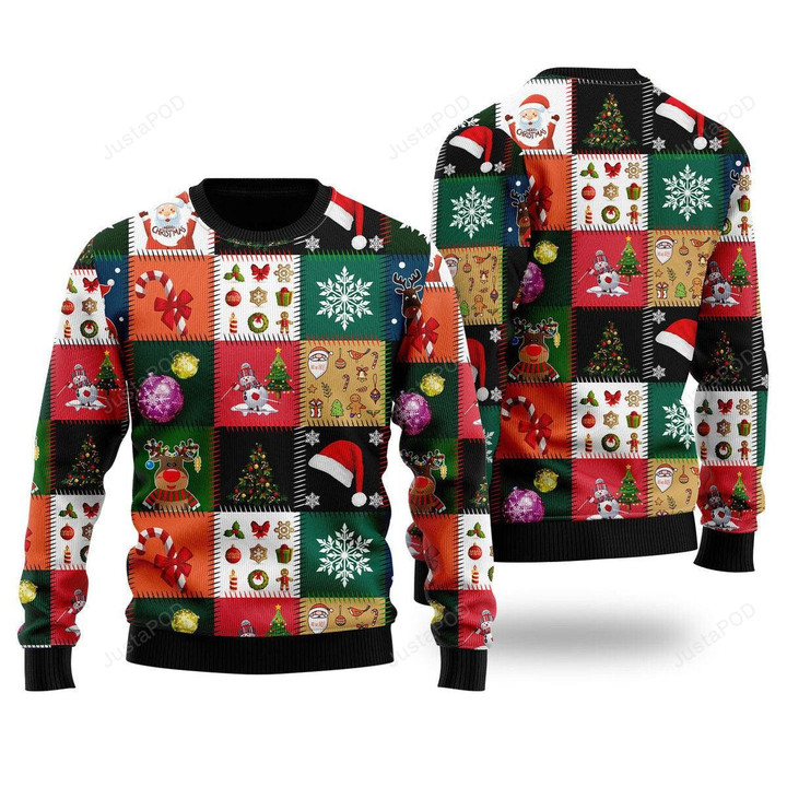 Xmas Fancy Ugly Christmas Sweater, Xmas Fancy 3D All Over Printed Sweater