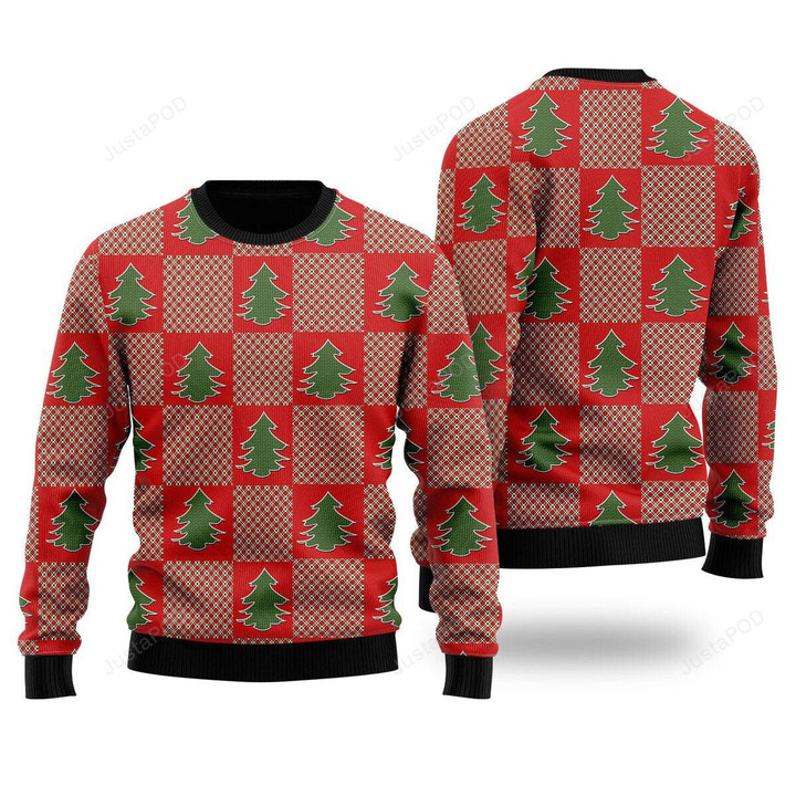 Light Up Christmas Tree Ugly Christmas Sweater, Light Up Christmas Tree 3D All Over Printed Sweater