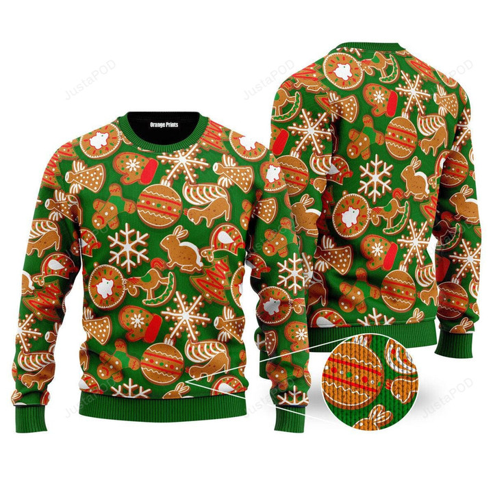 My Ginger Biscuits My Christmas Ugly Christmas Sweater, My Ginger Biscuits My Christmas 3D All Over Printed Sweater