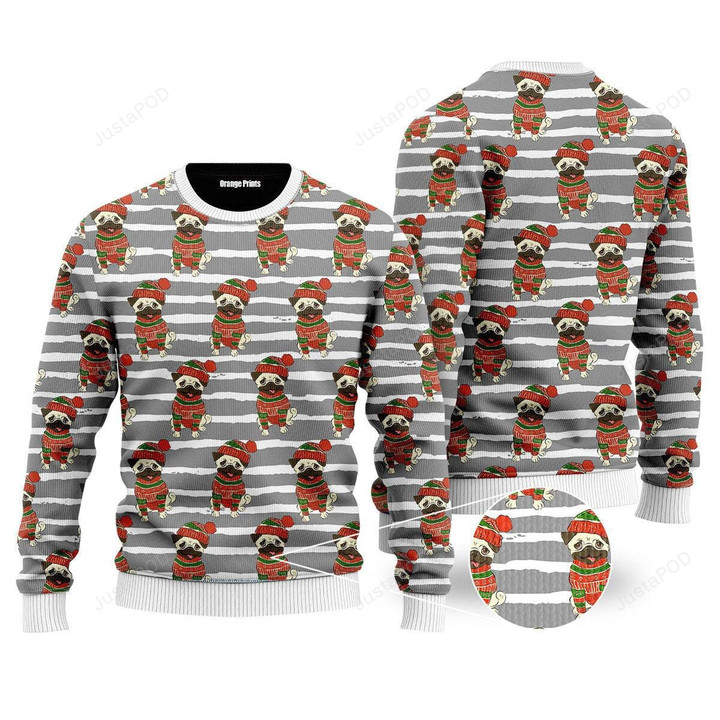 Pug You Look So Ugly Christmas Sweater, Pug You Look So 3D All Over Printed Sweater