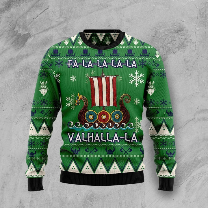 Amazing Viking Ugly Christmas Sweater, Amazing Viking 3D All Over Printed Sweater