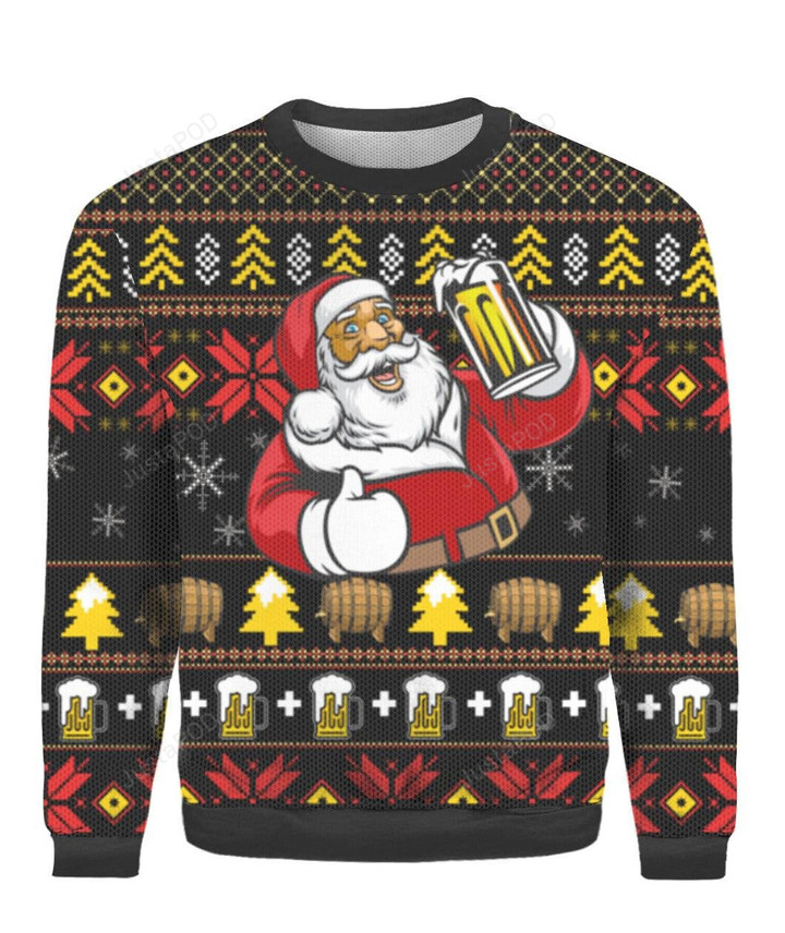 Its The Most Wonderful Time For A Beer Ugly Christmas Sweater, Its The Most Wonderful Time For A Beer 3D All Over Printed Sweater