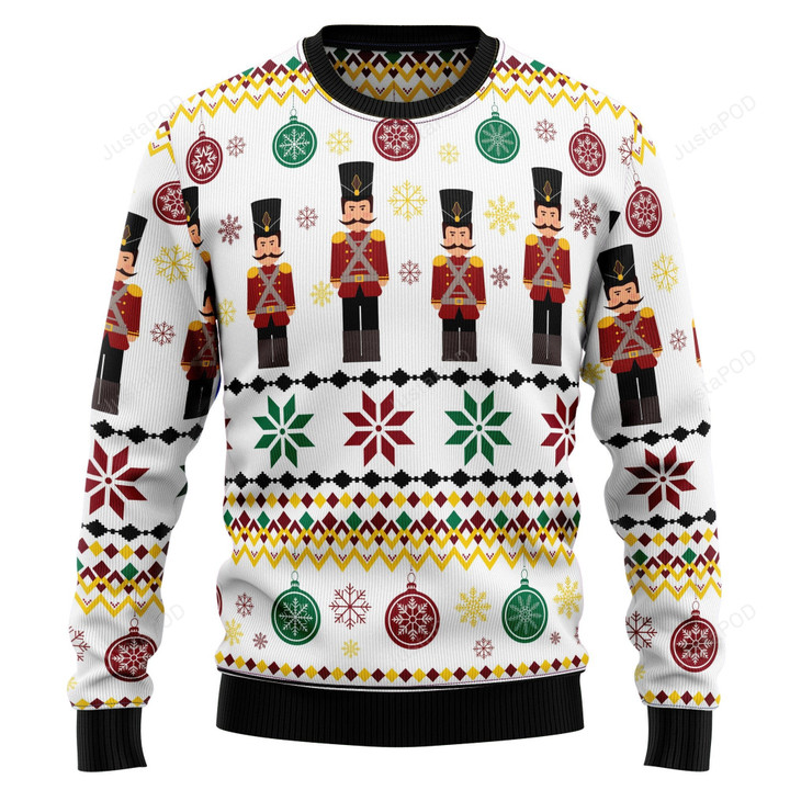 Nutcracker Group Ugly Christmas Sweater, Nutcracker Group 3D All Over Printed Sweater