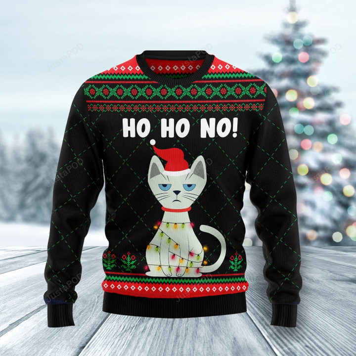 Christmas Cat Ugly Christmas Sweater, Christmas Cat 3D All Over Printed Sweater