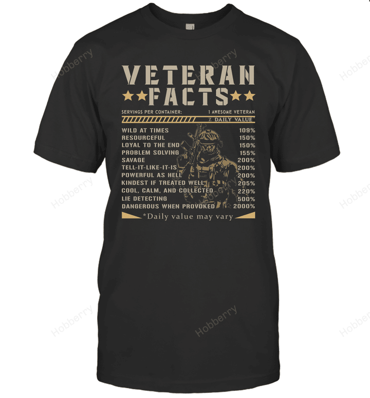 Veteran Facts T-Shirt