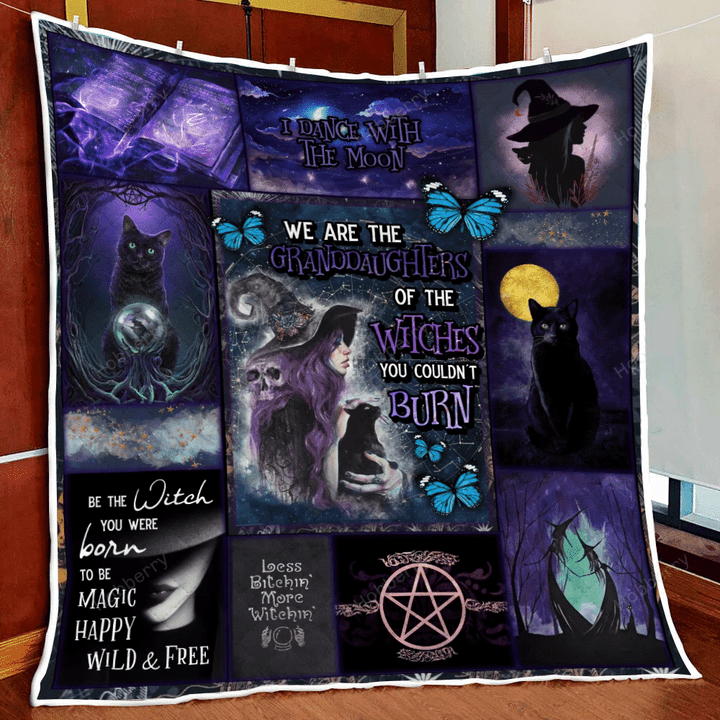 We Are The Granddaughters Of The Witches Quilt Blanket Quilt Set