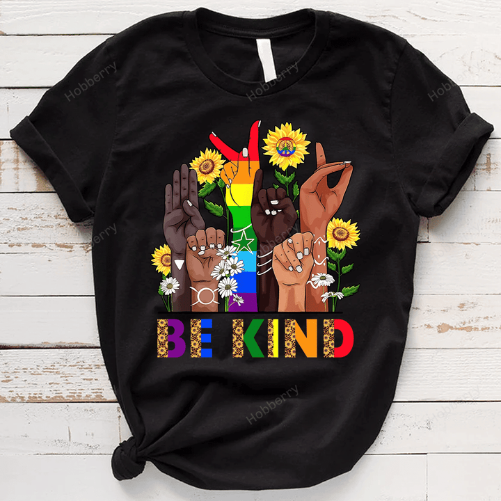Be Kind LGBT Pride Shirt