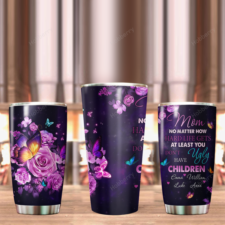 Mother Tumbler - Best Mom Ever Stainless Steel Tumbler Mother's Day  Eco-friendly Tumbler To my Mom