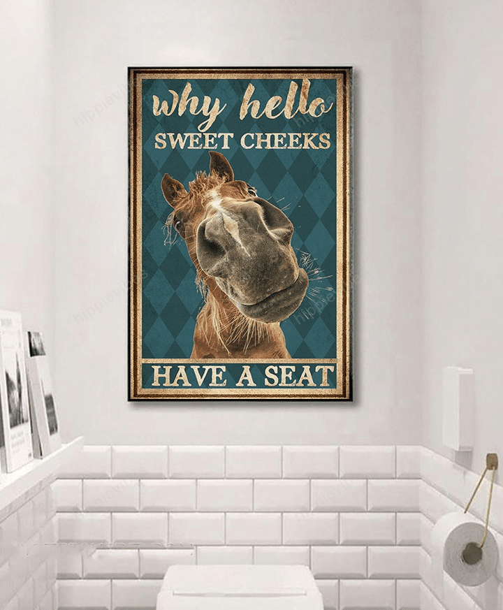 Sweet Cheeks Have A Seat Poster
