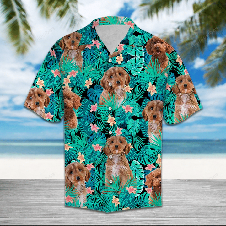 Cockapoo Tropical Hawaii Shirt