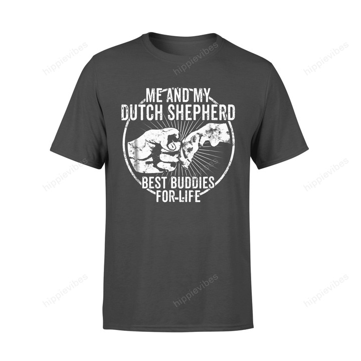 Dog Gift Idea Dutch Shepherd Owner T-Shirt - Standard T-Shirt S / Black Dreamship
