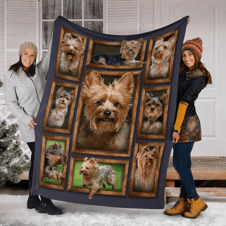 Yorkshire Terrier 3D Fleece Blanket