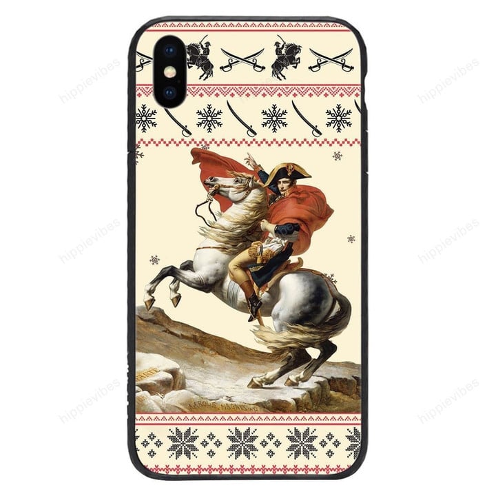 Custom Glass Phone Case Cover Napoléon Bonaparte Iphone / X Collection
