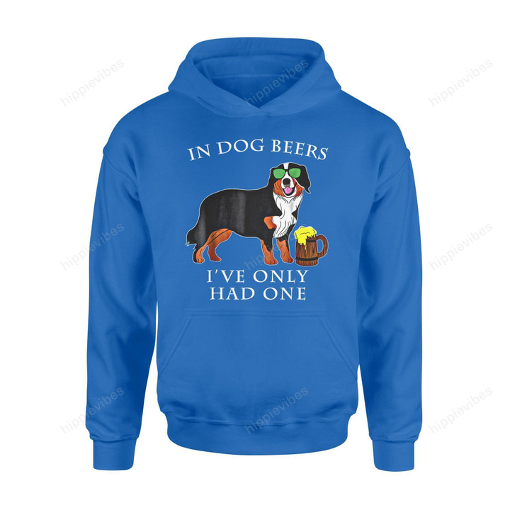 Dog Gift Idea Bernese Mountain Irish St Patrick Day T-Shirt - Standard Hoodie S / Royal Dreamship