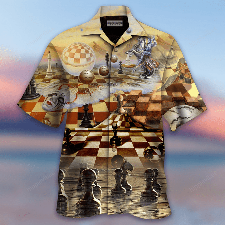 Medieval Knight Chess Hawaii Shirt