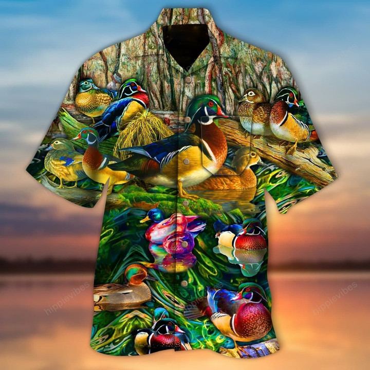 Welcome To The Duck Side Hawaiian Shirt - RE