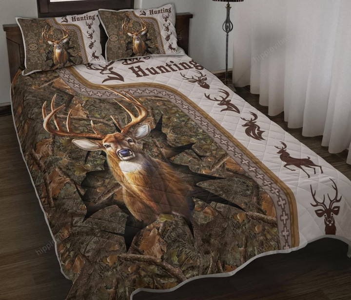 Deer Hunting Bedding Set & Quilt Bed Set - RE
