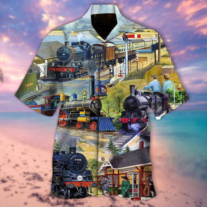 Life Is The Train, Not The Station Hawaiian Shirt RE
