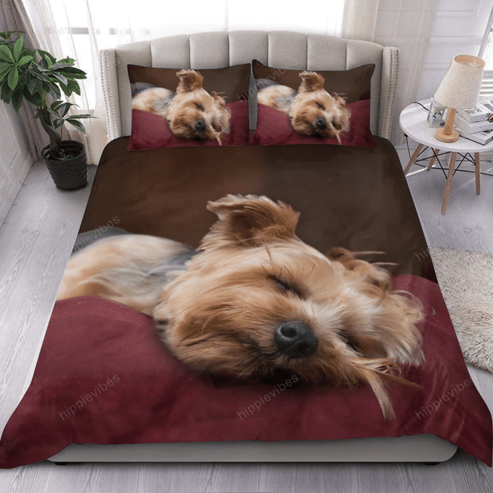 Yorkshire Terrier Sleeping Bedding Set