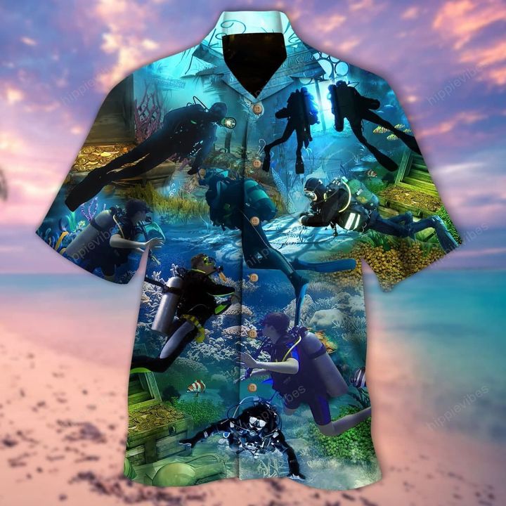 Let's Diving And Find Your Treasure Hawaiian Shirt RE