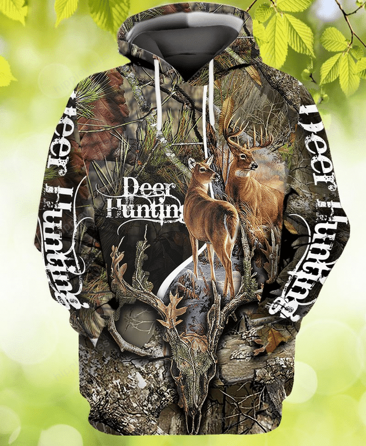 Deer Hunter 3D Over Printed Hoodie HPV02