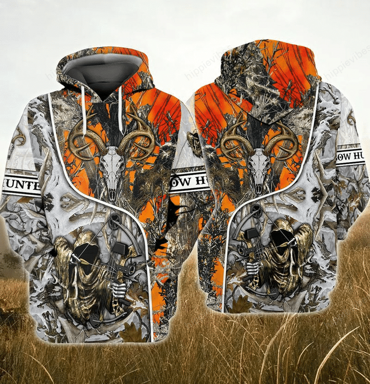 Bow Hunter 3D Over Printed Hoodie HPV02