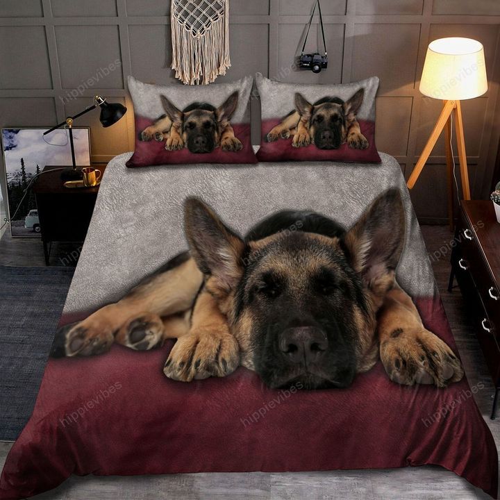 German Shepherd V2 3D All Over Pinted Bedding Set RE