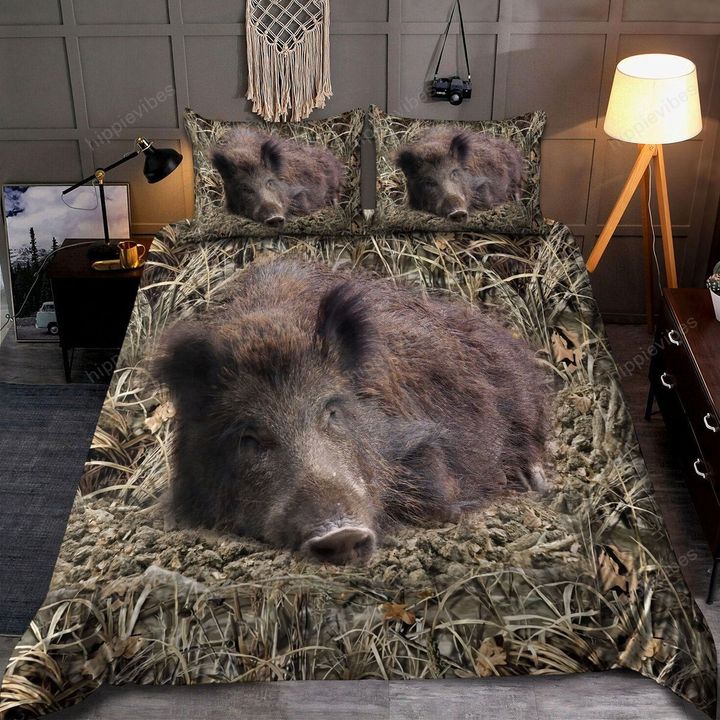 Boar Hunting V1 Bedding Set RE