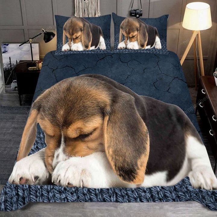 Beagle 3D All Over Printed Bedding Set RE