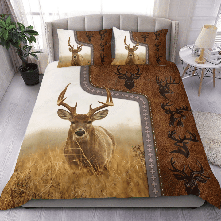 Deer Over Printed Bedding Set HPV01