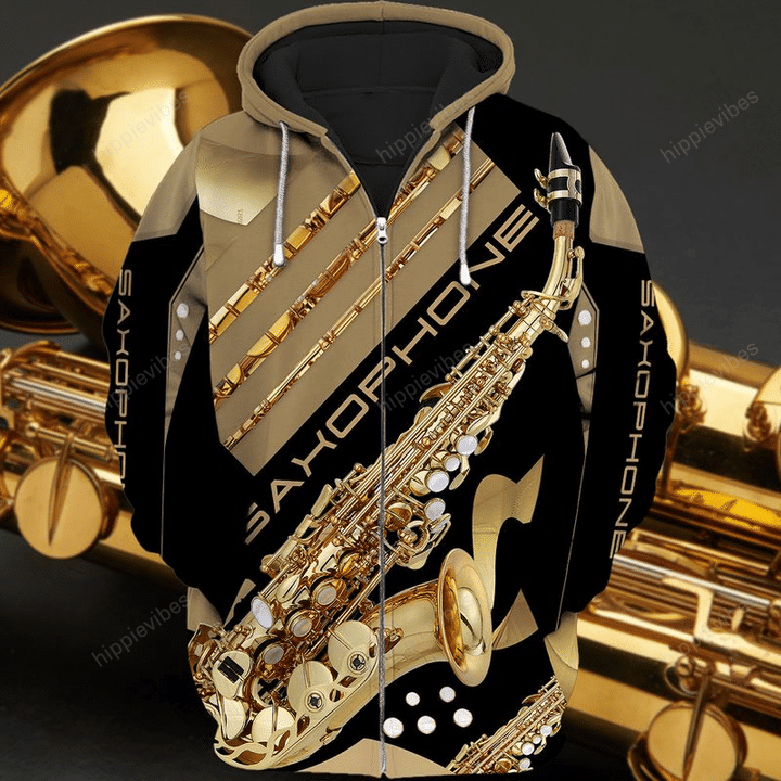 Saxophone 3D All Over Printed Shirts