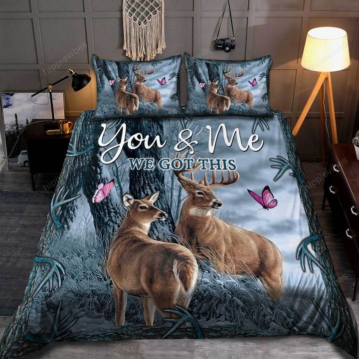 Couple Deer Hunting You & Me We Got This Bedding Set RE