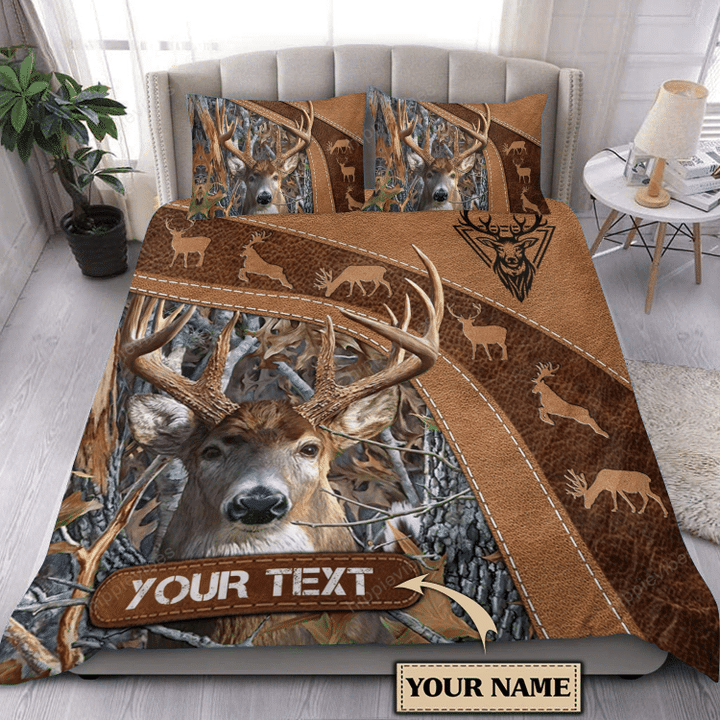 Deer Hunting Customized All Over Printed Bedding Set