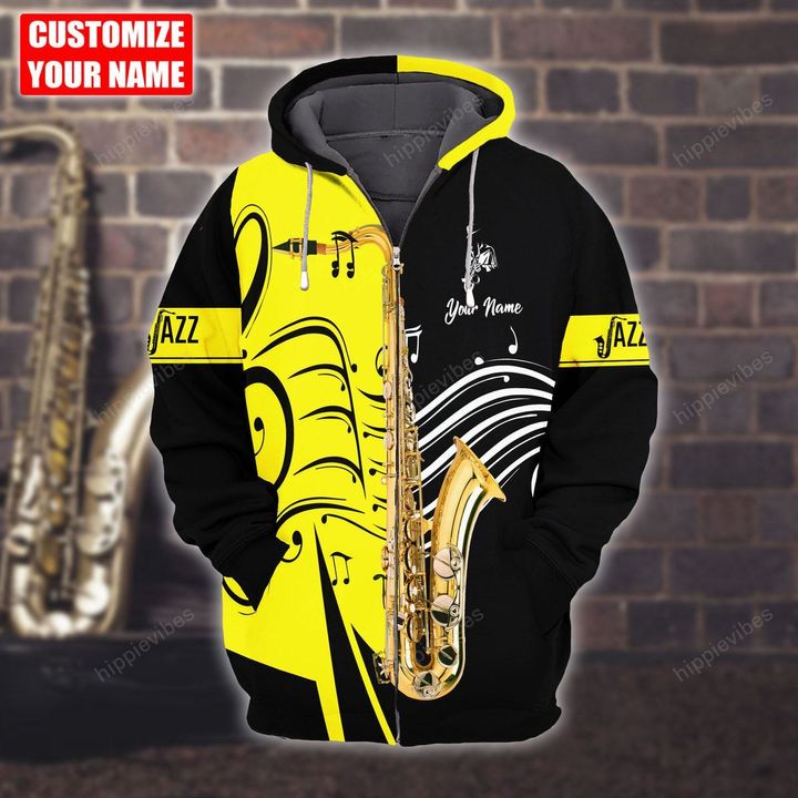 Saxophone V7 3D All Over Printed Custom Shirts RE