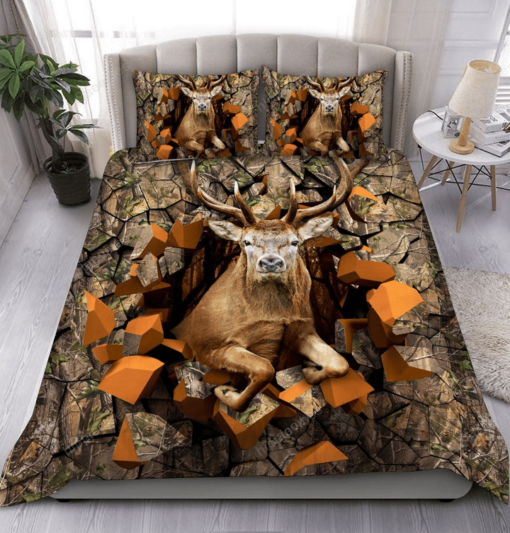 Deer Hunting Wall Art All Over Printed Bedding