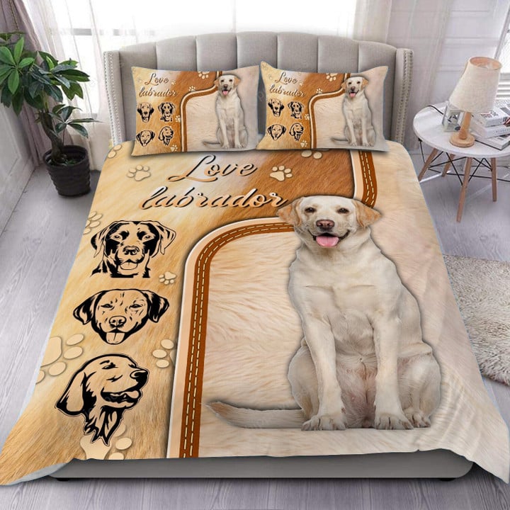 Love Labrador 3D All Over Printed Bedding Set