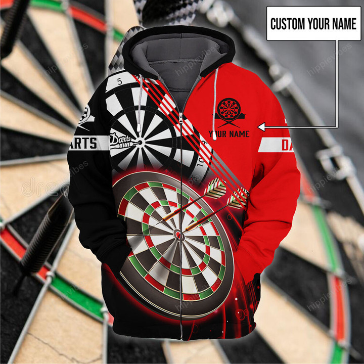 Darts Red Version 3D All Over Printed Shirts RE