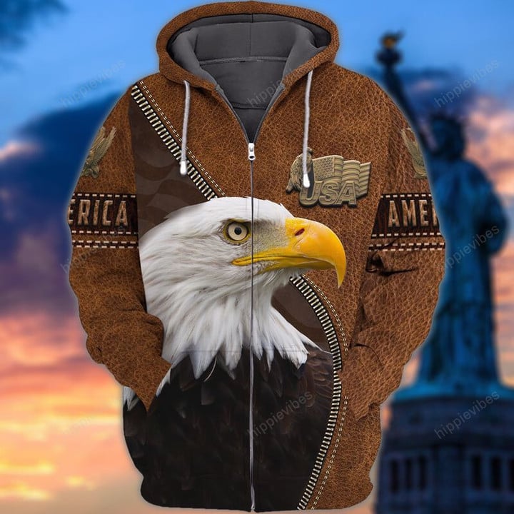 Eagle American Pride 3D All Over Printed Shirts