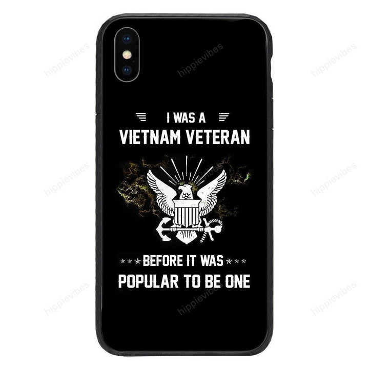 Custom Glass Phone Case Cover Vietnam Veteran Ip 11 Collection