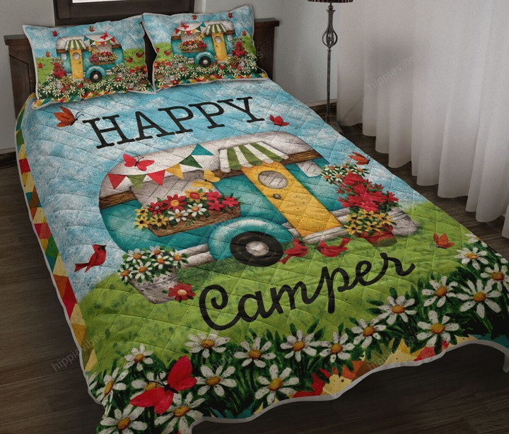 Happy Camper - Quilt Bed Set Twin