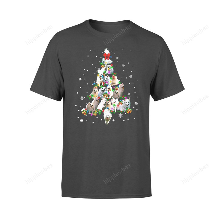 Dog Christmas Gift Idea Cute American Eskimo T-Shirt - Standard T-Shirt S / Black Dreamship