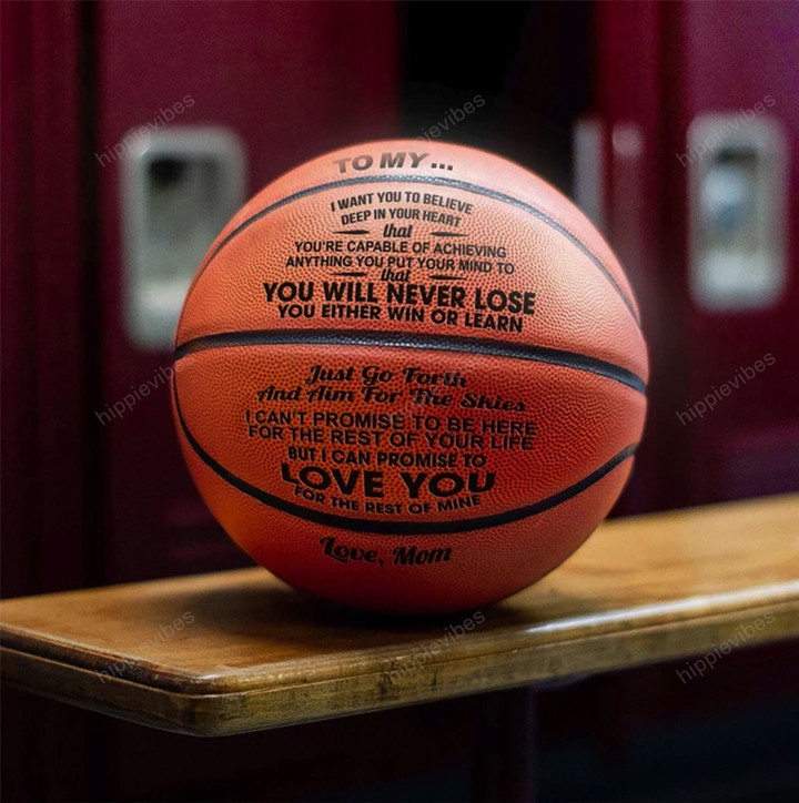 Personalized Engraved Basketball Mom - You Will Never Lose