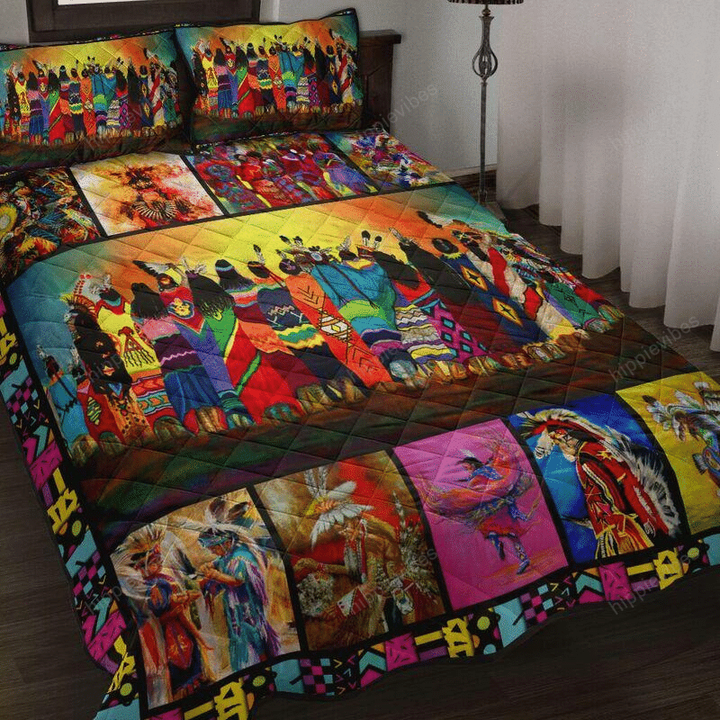 Pow Wow Quilt Bedding Set