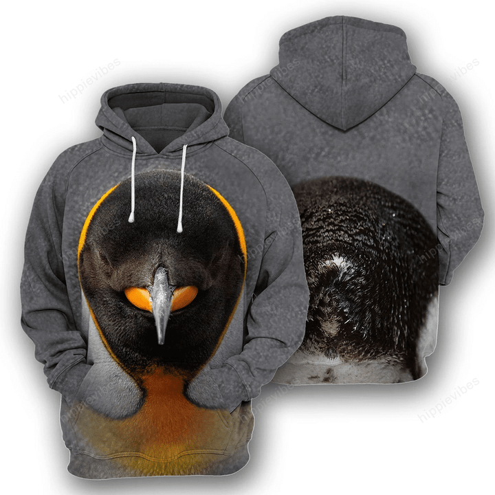 Penguin - 3D All Over Printed Hoodie