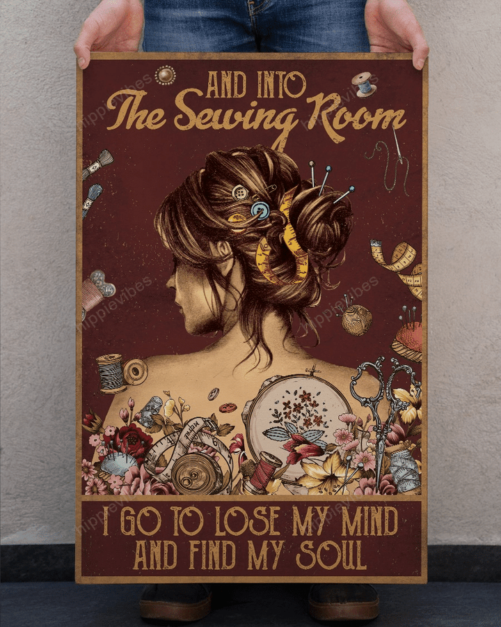 And Into The Sewing Room Poster