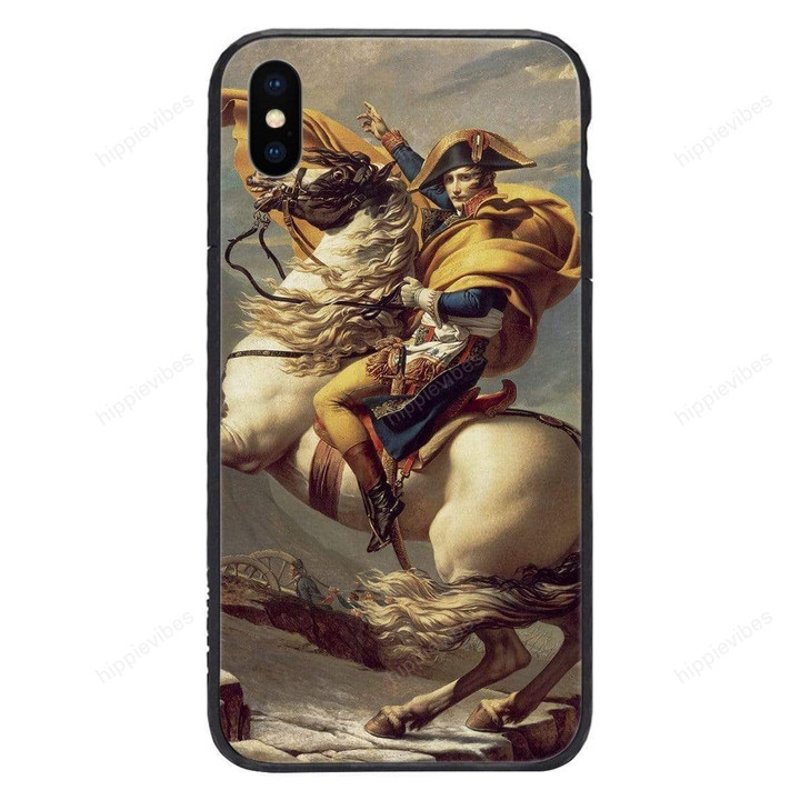 Custom Glass Phone Case Cover Napoleon Iphone / X Collection