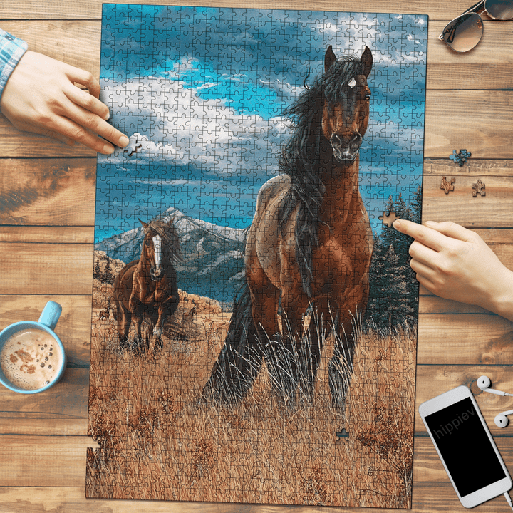 Horse In The Meadow - Puzzle